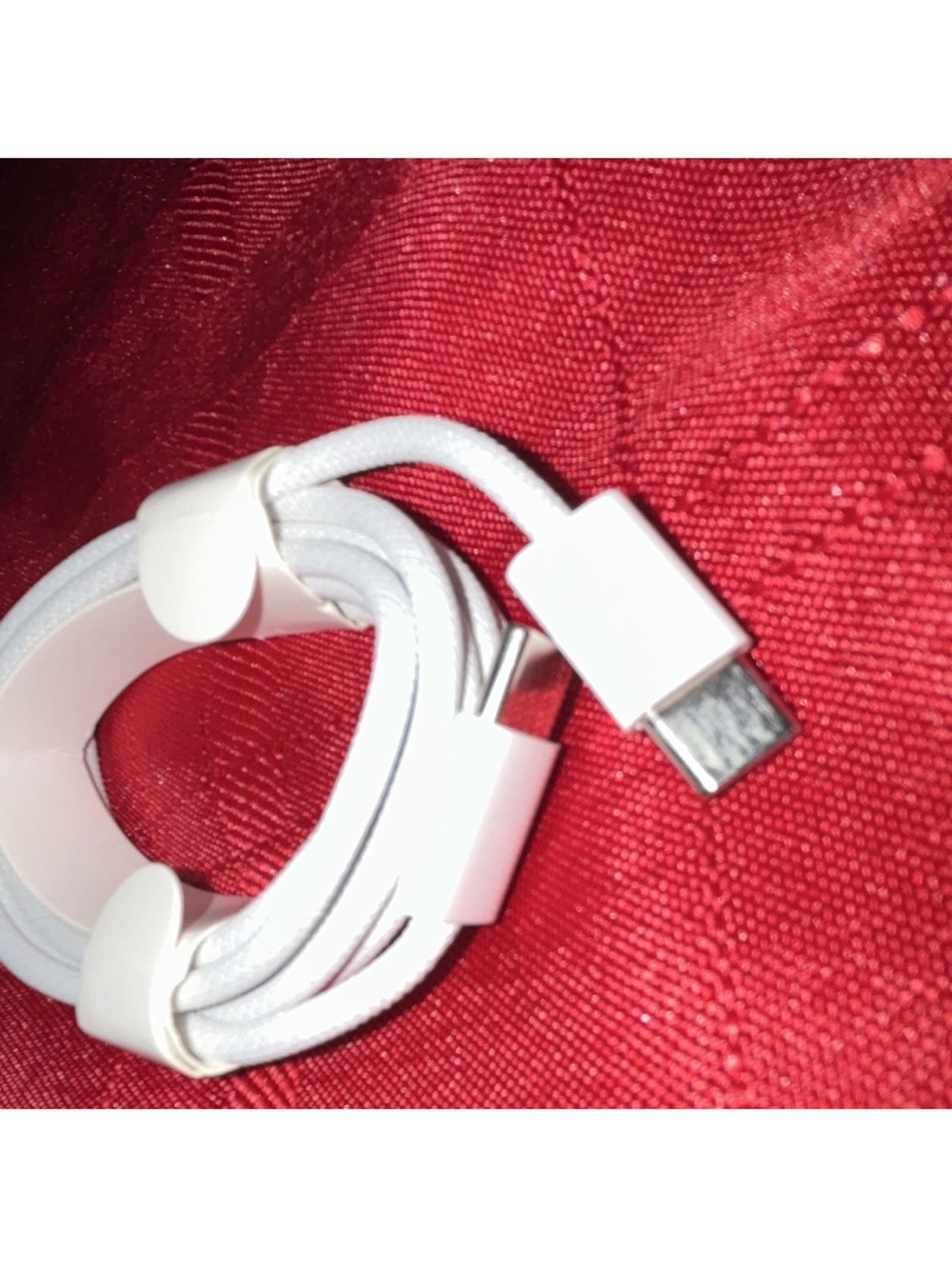 White Micro USB Charging Cable - Compatible Cell Phone Accessory
